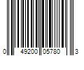 Barcode Image for UPC code 049200057803