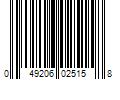 Barcode Image for UPC code 049206025158