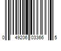 Barcode Image for UPC code 049206033665