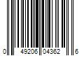 Barcode Image for UPC code 049206043626