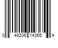 Barcode Image for UPC code 049206143654