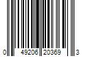 Barcode Image for UPC code 049206203693