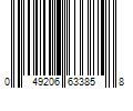 Barcode Image for UPC code 049206633858