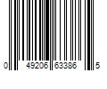 Barcode Image for UPC code 049206633865