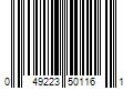 Barcode Image for UPC code 049223501161