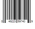 Barcode Image for UPC code 049223597409