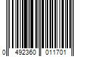 Barcode Image for UPC code 0492360011701