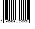 Barcode Image for UPC code 0492404333608