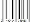 Barcode Image for UPC code 0492404345038