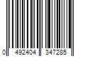 Barcode Image for UPC code 0492404347285