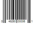 Barcode Image for UPC code 049260000061