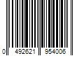 Barcode Image for UPC code 0492621954006