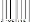 Barcode Image for UPC code 0492622878363