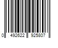 Barcode Image for UPC code 0492622925807