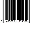 Barcode Image for UPC code 0492623224329