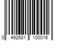 Barcode Image for UPC code 0492681100016