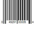 Barcode Image for UPC code 049291000054