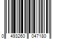 Barcode Image for UPC code 0493260047180