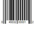 Barcode Image for UPC code 049332000012