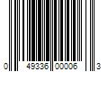 Barcode Image for UPC code 049336000063