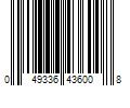 Barcode Image for UPC code 049336436008