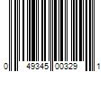 Barcode Image for UPC code 049345003291