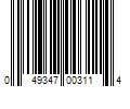 Barcode Image for UPC code 049347003114