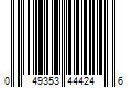 Barcode Image for UPC code 049353444246