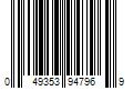 Barcode Image for UPC code 049353947969