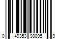 Barcode Image for UPC code 049353980959