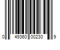 Barcode Image for UPC code 049360002309