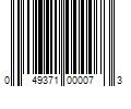 Barcode Image for UPC code 049371000073