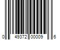 Barcode Image for UPC code 049372000096