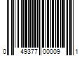 Barcode Image for UPC code 049377000091