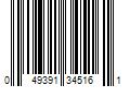 Barcode Image for UPC code 049391345161