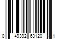 Barcode Image for UPC code 049392631201