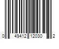 Barcode Image for UPC code 049412120302