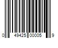 Barcode Image for UPC code 049425000059