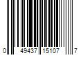 Barcode Image for UPC code 049437151077