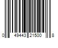 Barcode Image for UPC code 049443215008