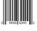 Barcode Image for UPC code 049448324002