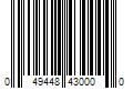 Barcode Image for UPC code 049448430000