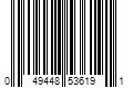 Barcode Image for UPC code 049448536191