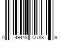 Barcode Image for UPC code 049448727889