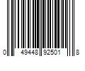 Barcode Image for UPC code 049448925018