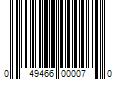 Barcode Image for UPC code 049466000070