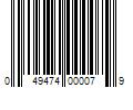 Barcode Image for UPC code 049474000079