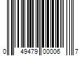 Barcode Image for UPC code 049479000067