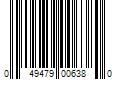 Barcode Image for UPC code 049479006380