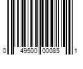 Barcode Image for UPC code 049500000851